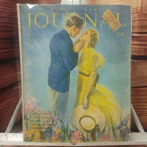Ladies Home Journal Magazine May 1937 " This is the Town " Illustrated GC